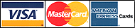 Cards Accepted:  Visa, MasterCard, American Express 
